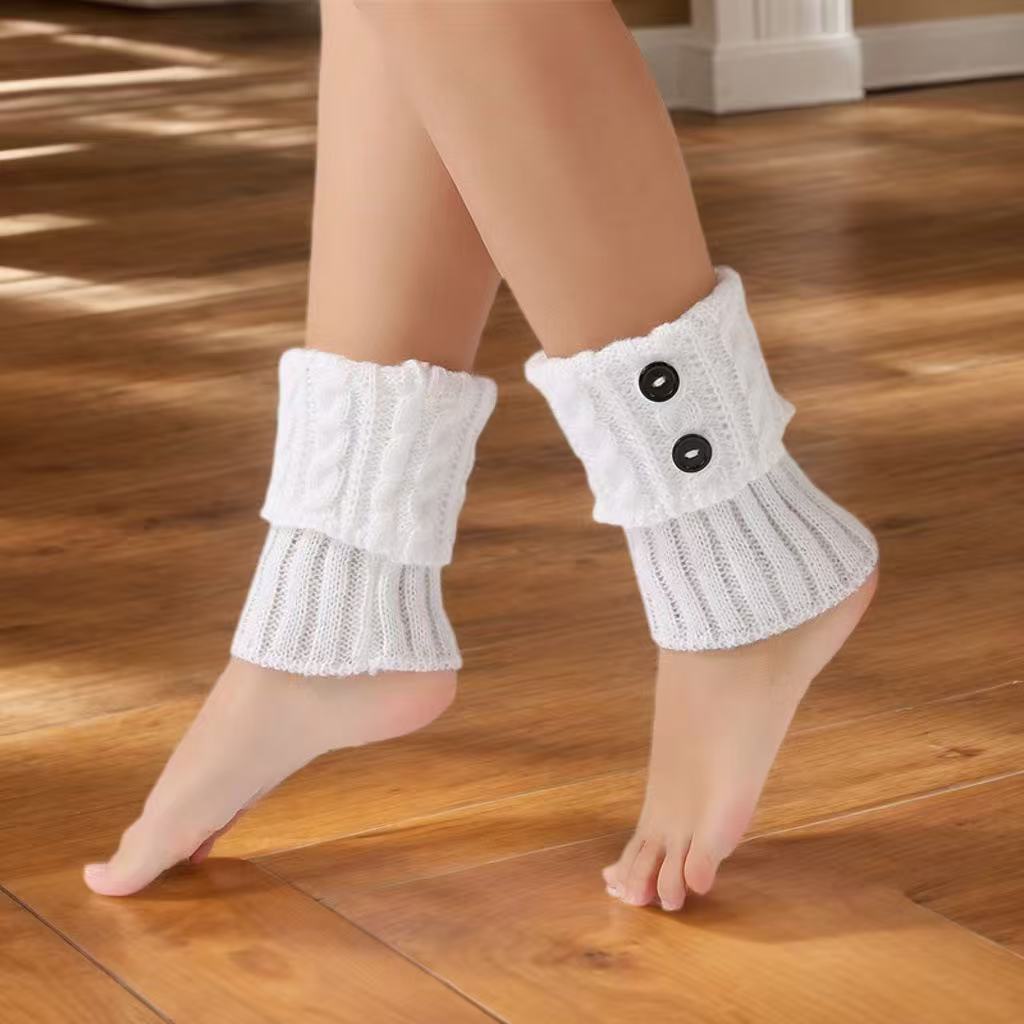 Cable Knit Boot Cuffs - DippedShop Wholesale - #1107