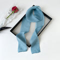 Elegant Thin Ribbon Scarf - DippedShop Wholesale - #7475