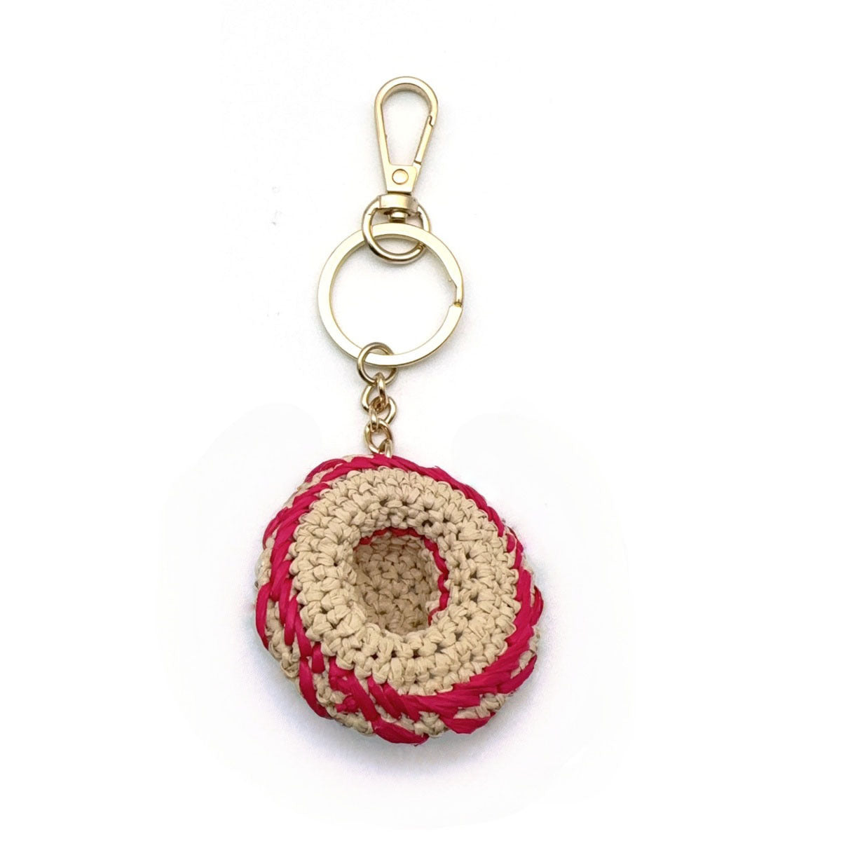 Cute Mini Straw Hat Pendant Keychain Bag Charm MK2ZCAS6W10BBC54