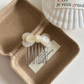 Acetate Bow Insert Comb Hair Clip MK2MBEP6W6HPN05