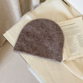 Slouchy Solid Color Warm Knit Beanie Hat 6W6HAT659