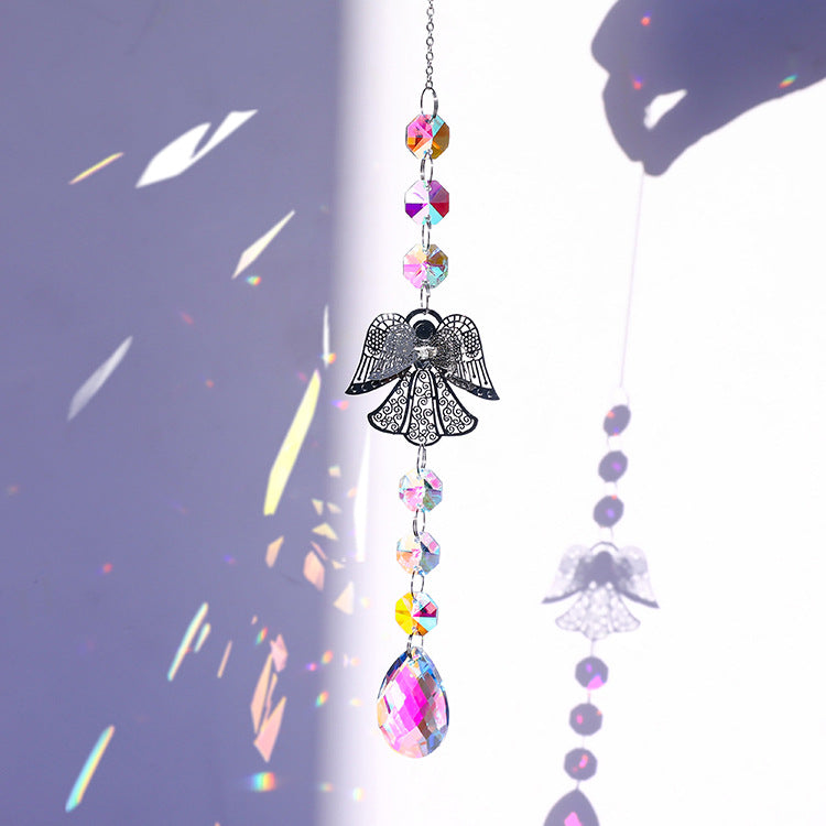 Geometry Crystal Ball Metal Dragonfly Hanging Suncatchers MK2CZAS6H7HLS64