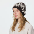 Snowflake Jacquard Knit Beanie - DippedShop Wholesale - #2547