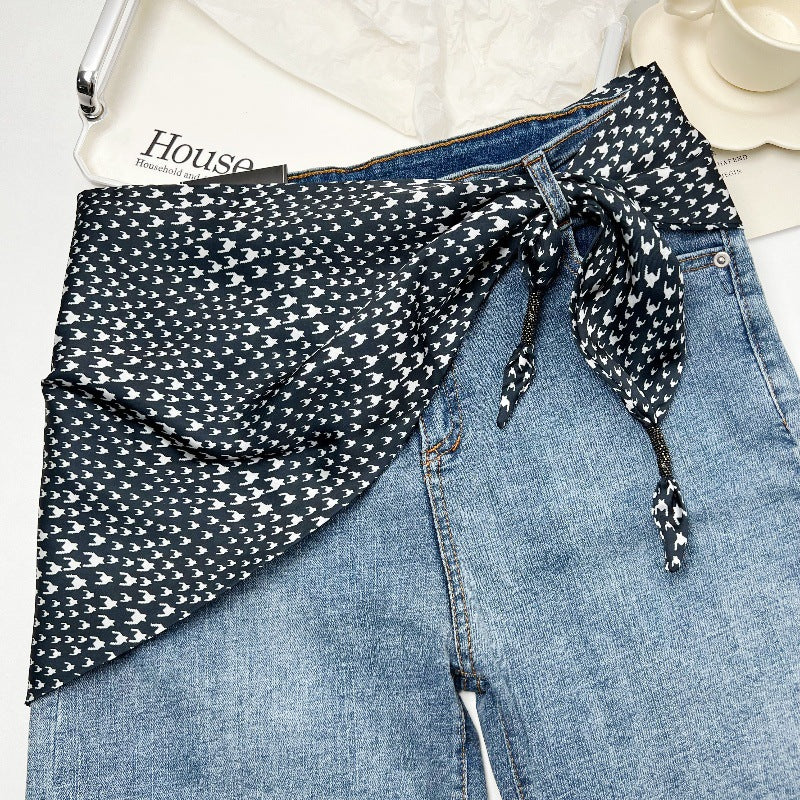Vintage Cashew Print Mini Skirt 6W6NSI181