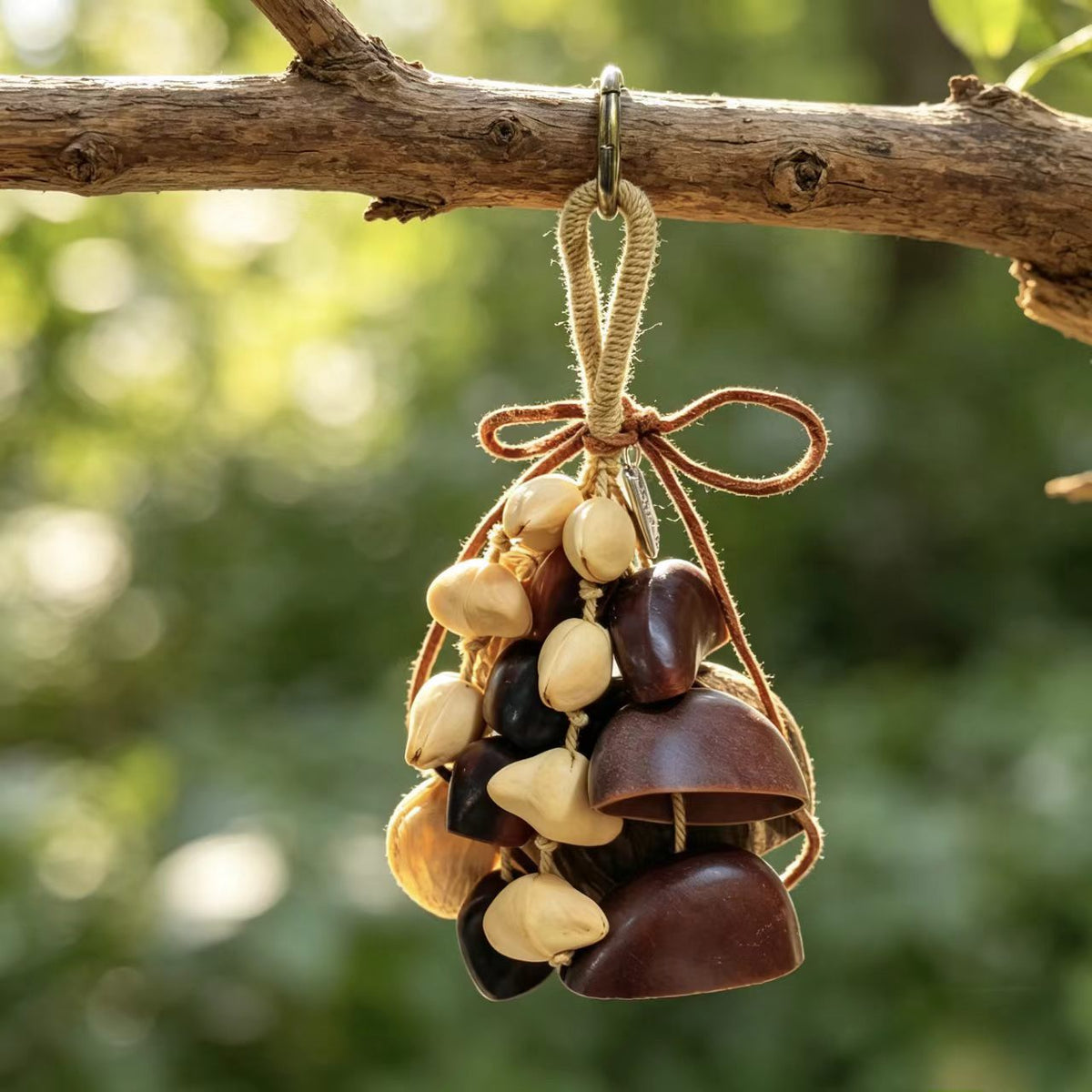 Nut Shell Bag Charm - DippedShop Wholesale - #3459
