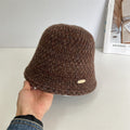 Chunky Knit Bucket Hat - DippedShop Wholesale - #6387