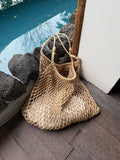 Crochet Mesh Shoulder Bag - DippedShop Wholesale - #7699