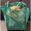 Solid Color Transparent Mesh Storage Bag 8BW6BOB79L