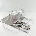 Classic Solid Color Clear Shoulder Bag 6W10BBG1965