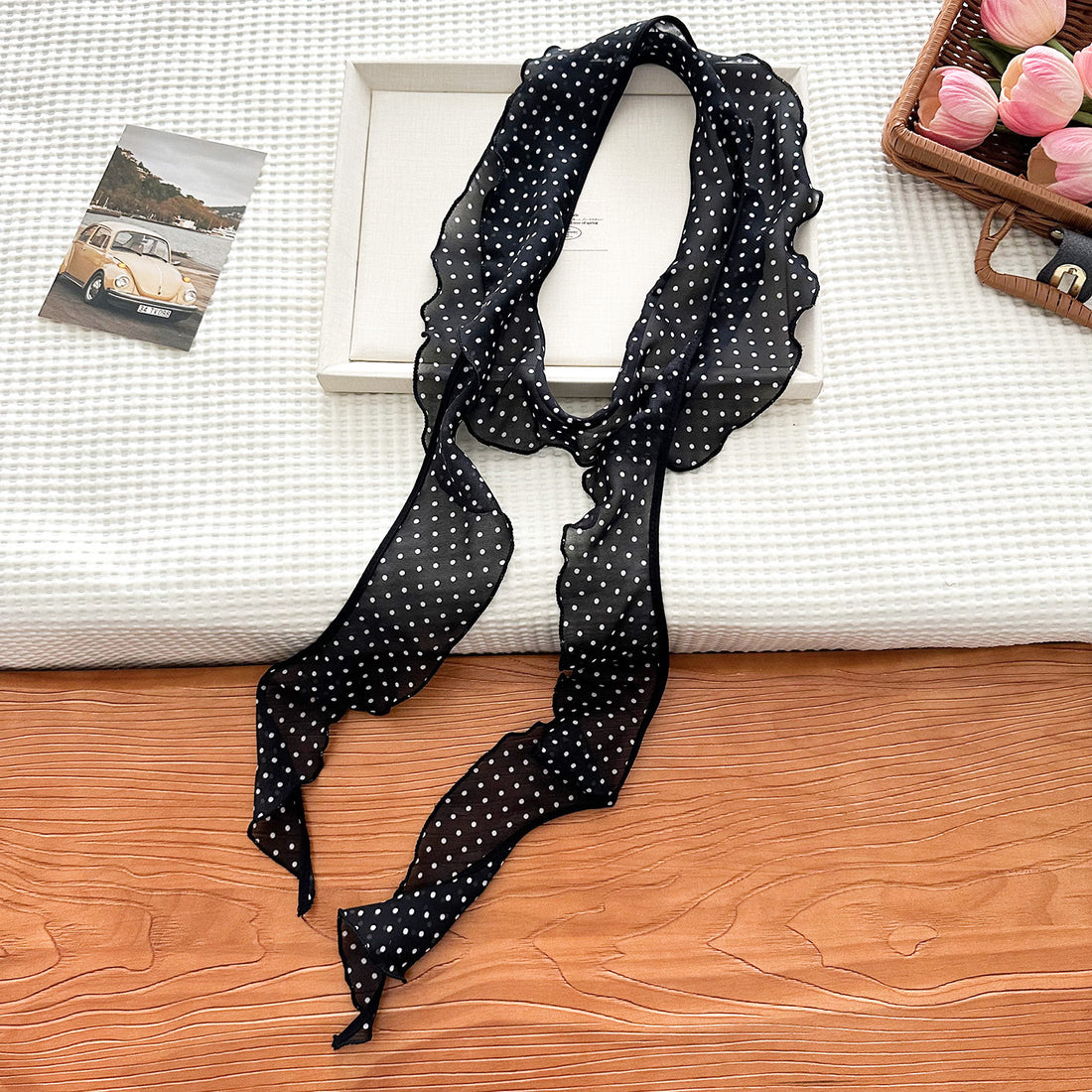 Minimalist Polka Dots Ruffled - DippedShop Wholesale - #5539