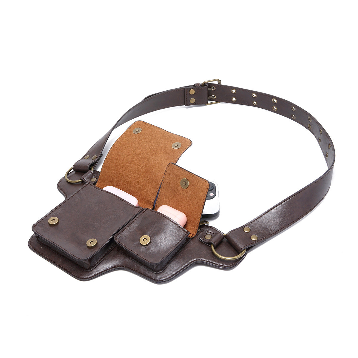 Vintage Outdoor Adjustable Sports Waist Bag 6W10BBG2023