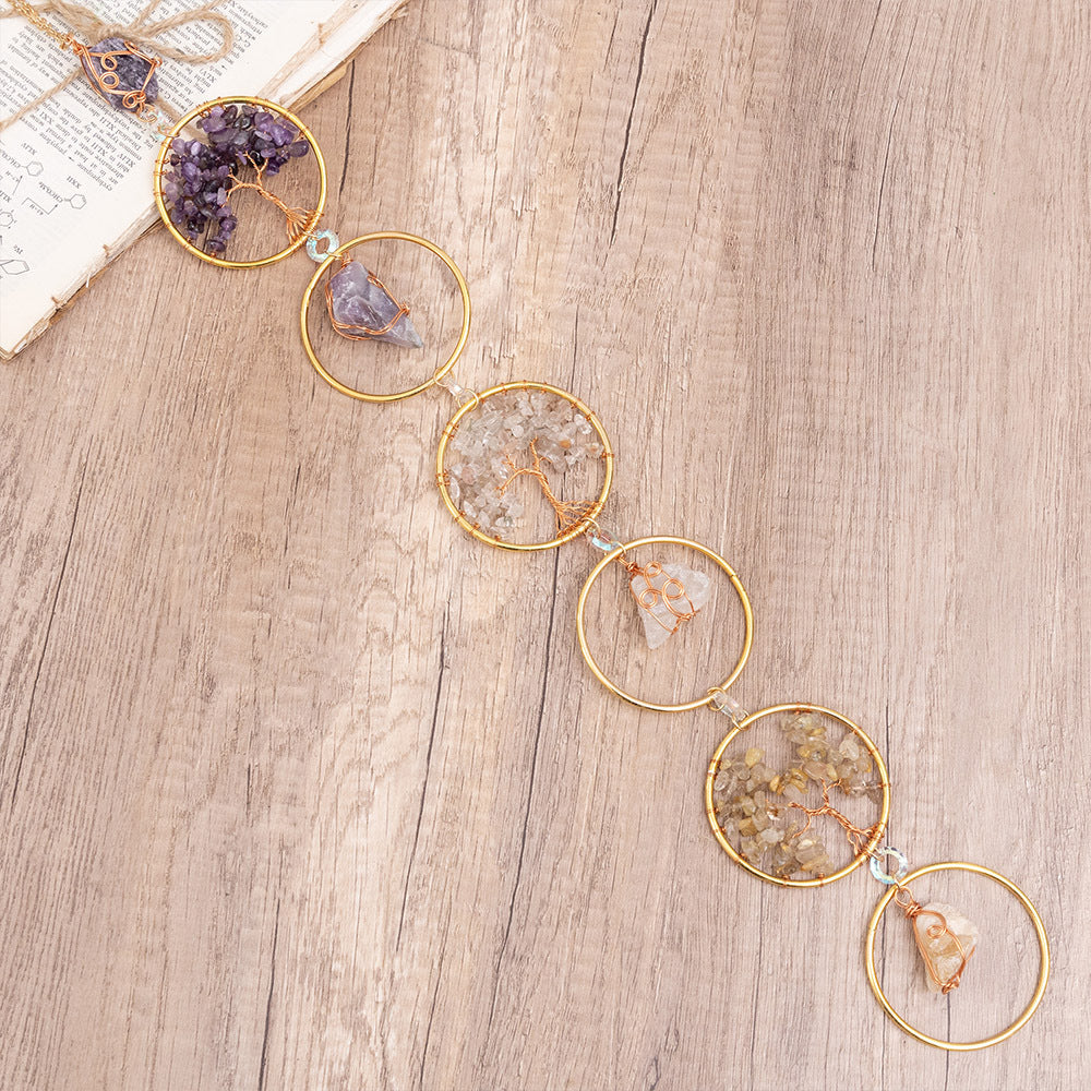 Crystal Tree Suncatcher - DippedShop Wholesale - #8099