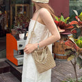 Hand Crochet Crossbody Bag - DippedShop Wholesale - #3891