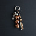 Retro Leopard Star Keychain Bag Charm 6W10BBC361