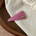 Trendy Color Contrast Non-Slip Triangle Hair Clip 8AS6HCP341T