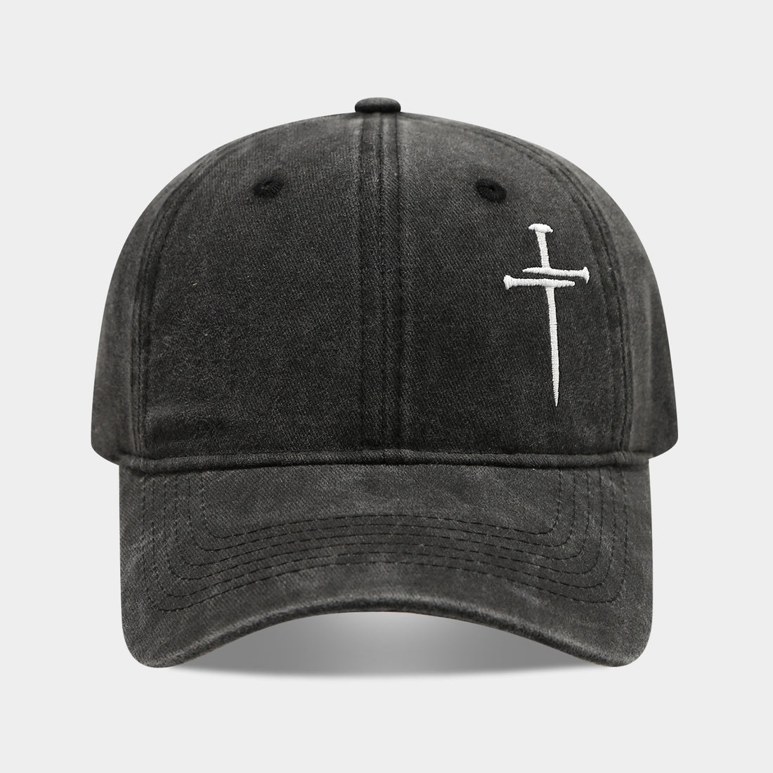 Cross Embroidery Baseball Caps - DippedShop Wholesale - #0771