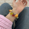 Handmade Flower Bead Bracelet - DippedShop Wholesale - #6787