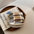 Vintage Floral Tree Embroidery Mini Jewelry Case 6W13HSJ117