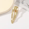 Vintage Metal Geometric Gold Plated Hair Clip MK2MBEP6W6HCP370