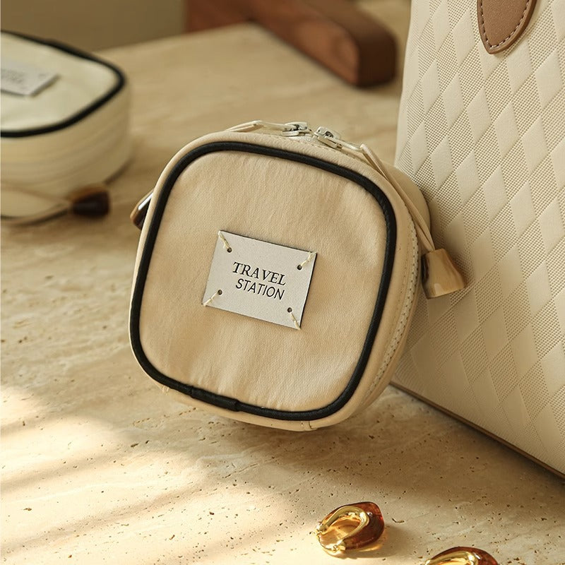 Cute Oral Solid Color Mini Jewelry Case 8CW6BOB366L