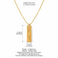 Vintage Rhinestone Gold Plated Pendant Necklace 6W6JNC640