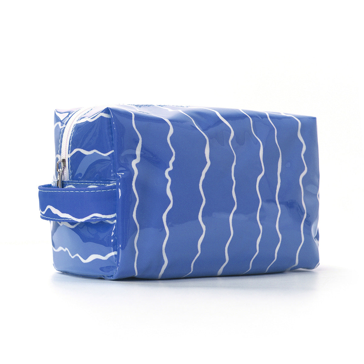 Chic Wavy PVC Waterproof Cosmetic Bag MK2BLW6C5CO16