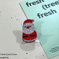 Fresh Christmas Tree Pattern Hair Claws 6W6HCP1696