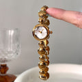 Luxury Gold-Tone Round Quartz Bracelet Watch MK2SSAS6W6JWA15