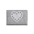 Vintage Heart Shape Metal Stud Wallet 6S10BWB124