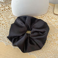 Oversized Solid Color Satin Elastic Scrunchies MK2BW6W6HSR48