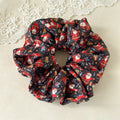 Cute Christmas Snowflake Print Elastic Hair Scrunchie 6W6HSR443