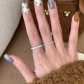 Celestial Gold Band Ring - DippedShop Wholesale - #2595