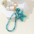 Trendy Solid Color Rhinestones Starfish Bag Charm 6W10BBC753