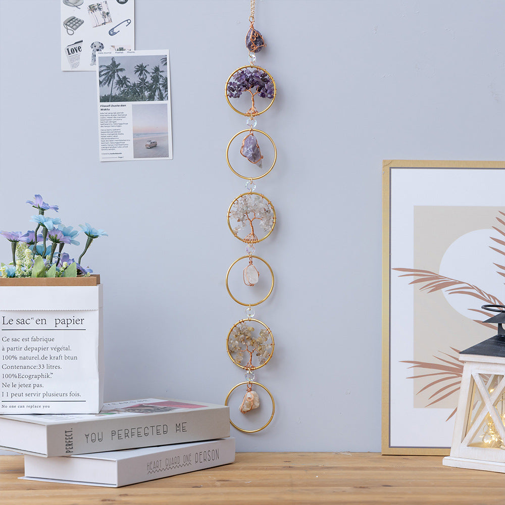 Crystal Tree Suncatcher - DippedShop Wholesale - #2563