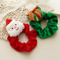 Christmas Plush Hair Scrunchies - DippedShop Wholesale - #3747
