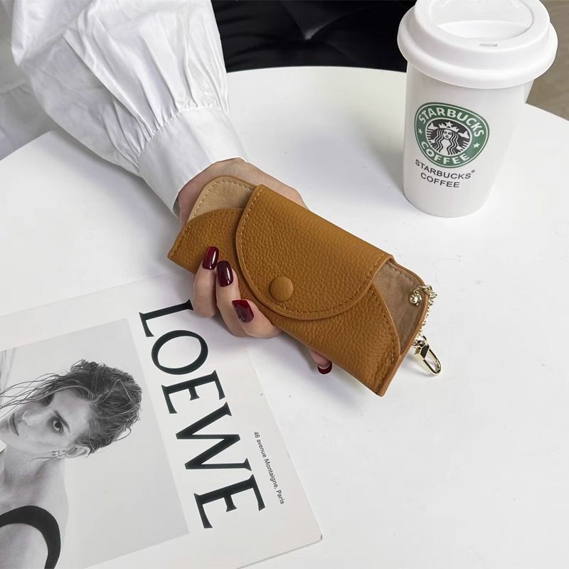 Solid Color Flip Over Portable Sunglasses Case MK2BLC6W13HSY47