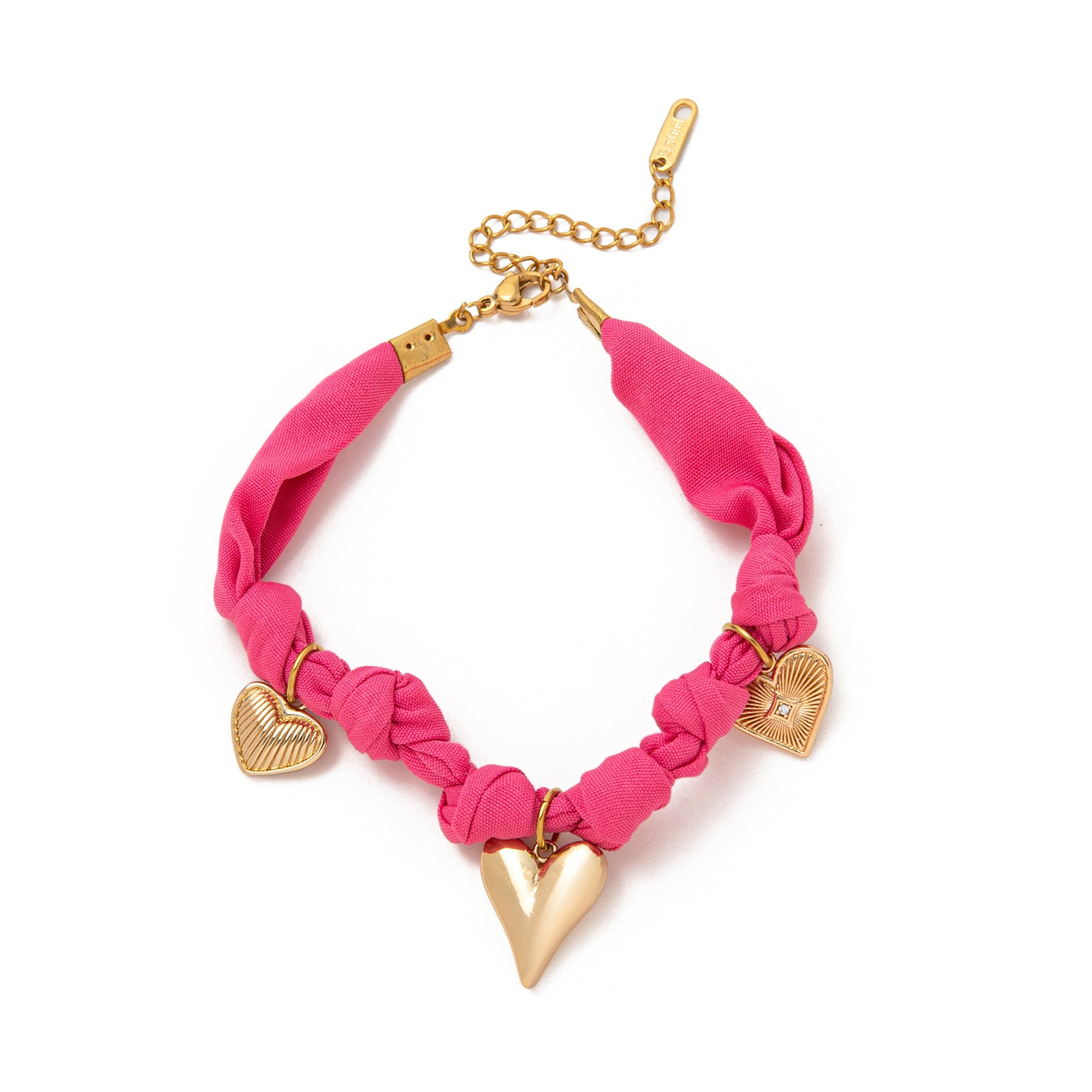 Stylish Rope Braided Bowknot Pendant Necklace 6W6JNC642