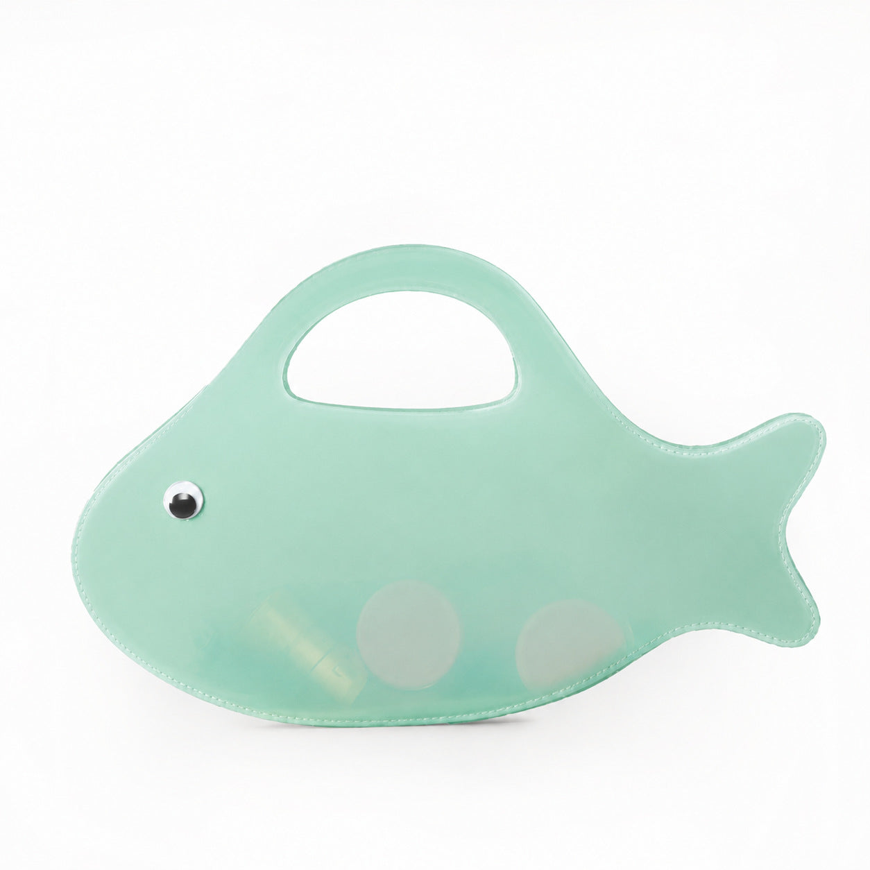 Funny Fish Shape Straw Hand-Woven Handbag 8BW6BBG425T