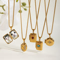 Trendy Oval Pendant Photo Locket Necklace 6W6JNC405L