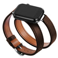 Simple Solid Color PU Leather Watch Band 6W6JWA135