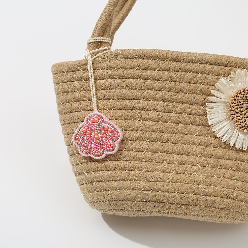 Pearl Shell Pendant Keychain - DippedShop Wholesale - #1315