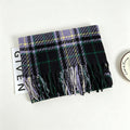 Tartan Plaid Tassel Scarf - DippedShop Wholesale - #8819