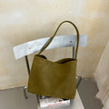 Minimalist Woven Texture Soft Tote - DippedShop Wholesale - #6467