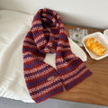 Fair Isle Knit Scarf - DippedShop Wholesale - #2867
