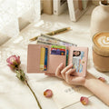 Fashion Trifold Portable Card Organizer Wallet 6S10BWB93