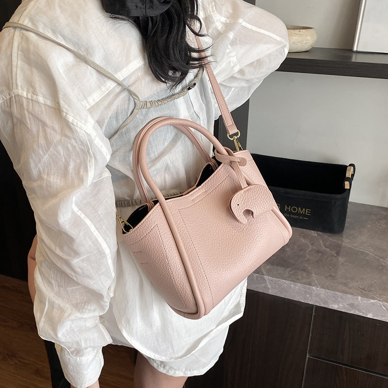 Minimalist Crossbody Bucket Bag - DippedShop Wholesale - #9395