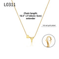 Minimalist Letter Choker - DippedShop Wholesale - #9619