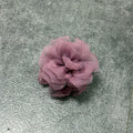 Elegant Solid Color Mesh Flower Hair Claw 8AS6HCP300L