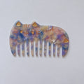 Wide Teeth Acetate Hair Combs - DippedShop Wholesale - #6467