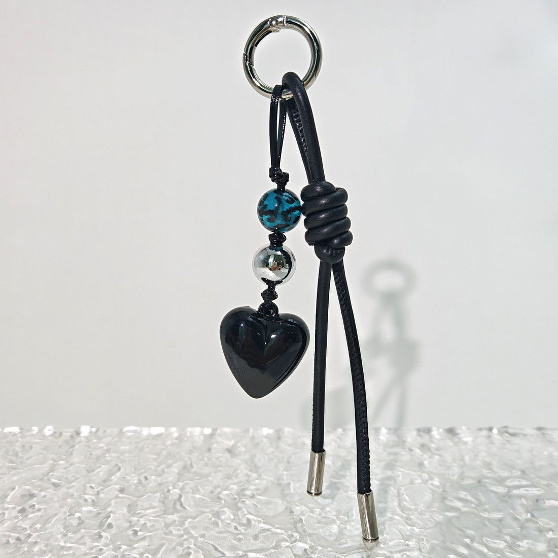 Simple Braided Heart Keychain Bag Charms DP25C761